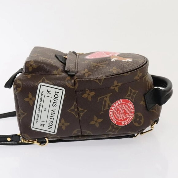 LOUIS VUITTON Monogram Palm Springs MINI Backpack main image 11